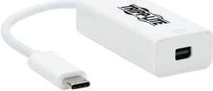 Tripp Lite U444-06N-MDP8W Mini DisplayPort/USB-C A/V Adapter U44406NMDP8W