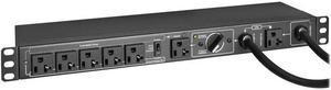 Tripp Lite PDU Hot Swap with Manual Bypass 15A 6 5-20R 2 5-20P Inputs PDUB201U