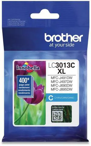 Brother LC3013C High Yield Innobella Ink Cartridge - Cyan