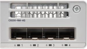Cisco C9200-NM-4G= Catalyst 9200 Series Network Module - Expansion module - Gigabit Ethernet x 4