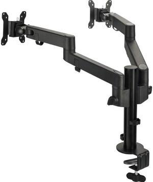 SIIG 14" to 30" Dual Arm Articulating Monitor Desk Mount CEMT3E11S1