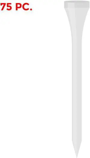 TeeMate 2.75" Hardwood Golf Tees (75 pcs.)
