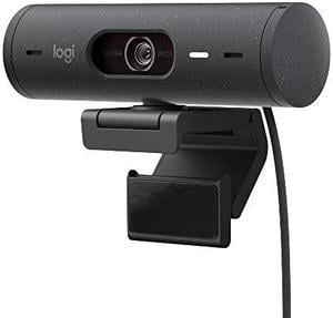 Webcam Tripod Stand for Desk: Webcam Stand for Logitech Brio | C920 | C922  - Height & Angle Adjustable Desktop Tripod for Light & 1/4 Thread for Live