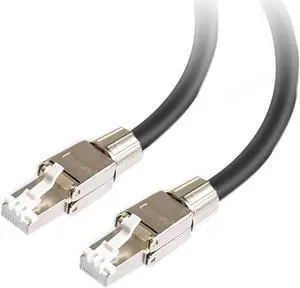 Inland 7Ft. CAT 8 Stranded SFTP, Shielded Connectors, Bare Copper Ethernet Cable