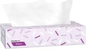 Cascades Pro Select Facial Tissue 2-Ply 100 Sheets/Box 30 Boxes/Carton F950