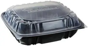 EarthChoice Hinged-Lid Takeout Container 34 oz 132/Carton DC109310B000
