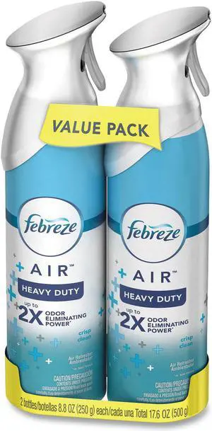 Febreze Air Crisp Clean 8.8 oz Aerosol Spray 2/Pack 97806
