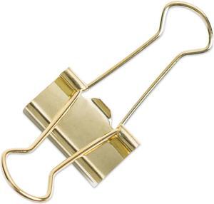 Binder Clips Small Gold 72/Pack 3595U0624