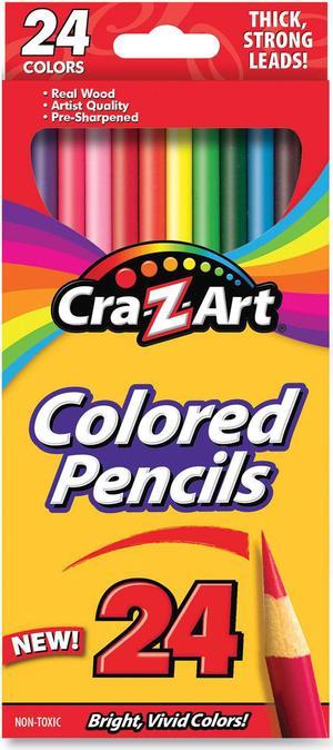 Colored Pencils 24 Assorted Lead and Barrel Colors 24/Set 10403WM40