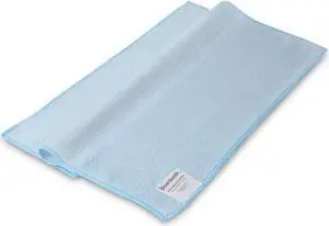 Boardwalk Microfiber Cleaning Cloths 16 x 16 Blue 24/Pack 2164038