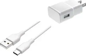 4XEM Samsung USB-C 3' Charger Kit White