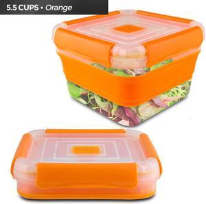 Cool Gear Air Tight Food Lunch Box Container 1.85 Cup BPA-Free 2-Pack