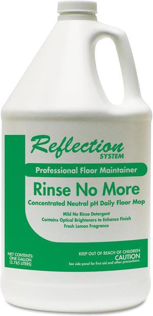 Theochem Rinse-No-More Floor Cleaner Lemon Scent 1 gal Bottle 4/Carton 500257