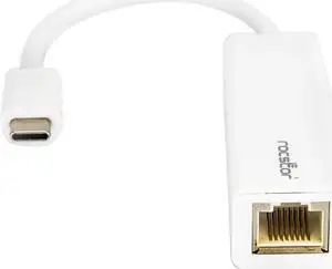 Rocstor Y10A173-W1 Usb-C To Gigabit Adapter White Usb-C 3.1 To Gigabit 1000Mbps