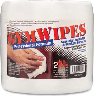 2XL Gym Wipes Professional 6 x 8 Unscented 700/Pack 4 Packs/Carton TXLL38