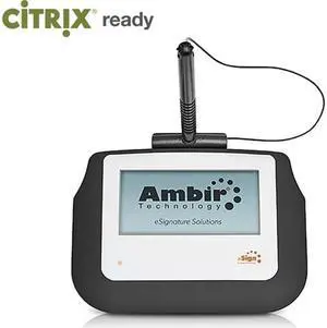 Ambir Technology SP110-CRS Imagesign Sp110 Signature Pad For Compulink Running On Remote Server Deskt