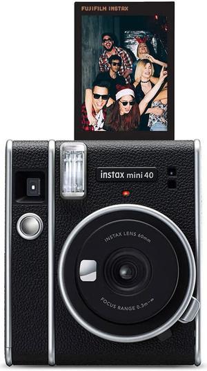 FUJIFILM INSTAX SQUARE SQ6 Fuji Instant Film Camera Aqua Blue + 40 Film  Bundle 