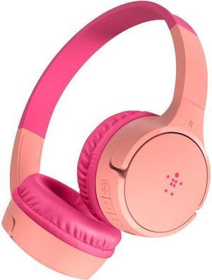 Belkin SOUNDFORM Mini Wireless On-Ear Headphones for Kids - Pink