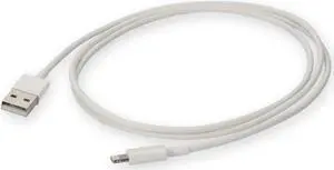 AddOn 1m USB 2.0 A Male to Lightning Male White Cable USB2LGTSL1MW