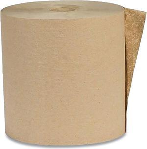 American Paper Recycled Hardwound Paper Towels 1-Ply Kraft 6/Ctn EK80186