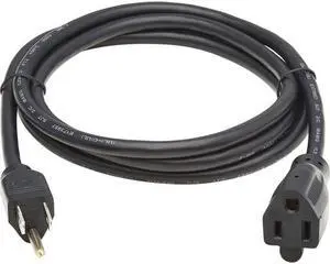 Tripp Lite 6ft Power Extension Cord NEMA 5-15P to NEMA 5-15R Black P02200613A