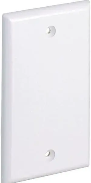 Panduit Blank Cover Faceplate CPNWH