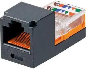 Panduit Category 5e RJ45 Leadframe 8-position 8-wire Universal Module Black CJ588BLY