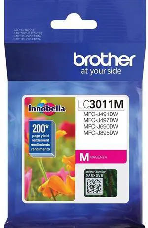 Brother LC3011M Innobella Ink Cartridge - Magenta