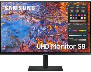 SAMSUNG ViewFinity S32B804PXN 27" 4K UHD 3840x2160 60Hz 5ms LCD IPS Monitor SAMSUNG ViewFinity S32B804PXN 27" 4K UHD 3840x2160 60Hz 5ms LCD IPS Monitor
