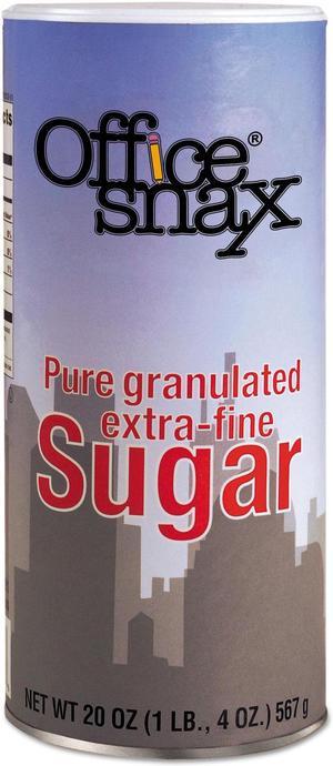 Reclosable Canister of Sugar 20oz 24/Carton 00019CT
