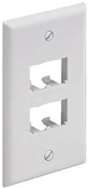 PANDUIT 4 Socket Mini-Com Classic Faceplate CFPL4EIY