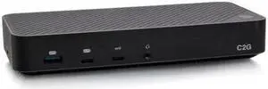 C2G USB C Triple 4K Monitor Docking Station HDMI DisplayPort Ethernet C2G54538