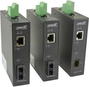 Transition Networks Unmanaged Hardened Gigabit Ethernet Media Converter