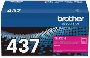 Brother TN437M Ultra High-Yield Toner 8000 Page-Yield Magenta