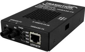 Transition Networks Stand-alone Ethernet Media Converter 100Base-TX-100Base-FX