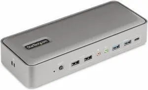 StarTech Dual-Laptop USB-C KVM Docking Station 129NUSBCKVMDOCK