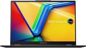 2023 ASUS Vivobook S 16 Flip 16” WUXGA 16:10 Touch, Intel Core i5-13500H CPU, Intel HD Graphics, 8GB RAM, 512GB SSD, Stylus Supported, Windows 11 Home, Midnight Black, TP3604VA-DS51T