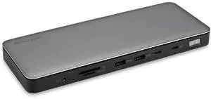 SD5760T Thunderbolt 4 Dual 4K Docking Station, 100W PD, 2 x HDMI, SD/Micro SD 4.0 Card Slots, 60Hz, for Windows Laptops and MacBook Pro (K34110NA), Black SD5760T Thunderbolt 4 Dual 4K Docking Station, 100W PD, 2 x HDMI, SD/Micro SD 4.0 Card Slots, 60Hz, for Windows Laptops and MacBook Pro (K34110NA), Black
