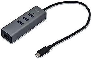 USB-C METAL HUB 3X USB 3.0+LAN 1GBPS