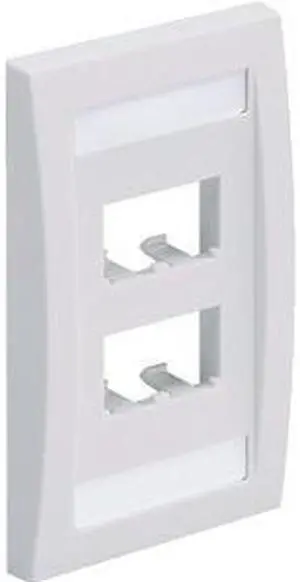 Panduit CFPE4BLY MINI-Com Executive Faceplate, 1Gang - Black