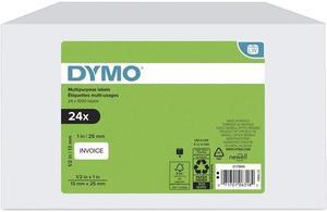 Dymo LW 1/2X1IN 2UP MP LBL 1000CT 24PK (30333)
