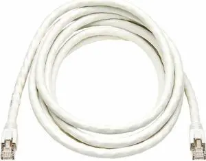Eaton Tripp Lite Series Cat8 40G Snagless SSTP Ethernet Cable RJ45 M/M PoE White 10 ft. 3.1 m N272F10WH