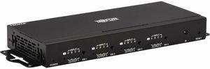 Tripp Lite 4x4 HDMI Matrix Switch/Splitter with Remote Control and Multi-Resolution Support, 4K 60 Hz, HDR, 4:4:4, TAA - 3840 x 2160 - 4K UHD - 1080p4 x 4 - Display, Digital Signage, Computer, Blu-ray