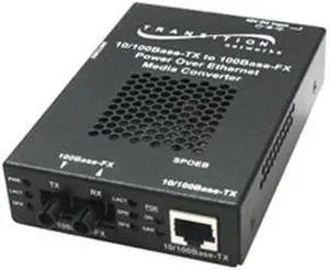 Transition Networks Stand-Alone Fast Ethernet PoE Media Converter Transition Networks Stand-Alone Fast Ethernet PoE Media Converter