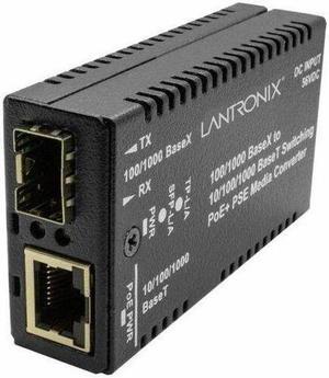 Lantronix M/GE-PSW-PSE-01 Transceiver/Media Converter MGEPSWPSE01NA