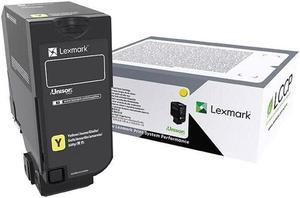 Lexmark Original Laser Toner Cartridge Yellow Pack 71C0H40