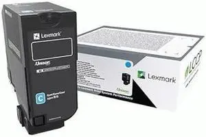 Lexmark Original Laser Toner Cartridge Cyan Pack 71C0H20