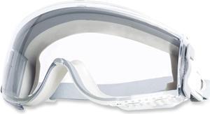 Stealth Safety Goggles Clear HydroShield Anti-Fog/Anti-Scratch Lens Clear/Gray Frame S3960HS