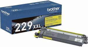 Brother Genuine TN229XXLY Super High-yield Yellow Toner Cartridge