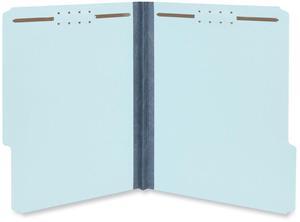 Universal Office Reinforced Top Tab Fastener Folders Legal Lt Blue 25 Box